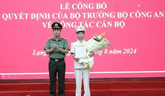 Bộ trưởng Bộ Công an bổ nhiệm cục trưởng, phó giám đốc công an tỉnh- Ảnh 3.