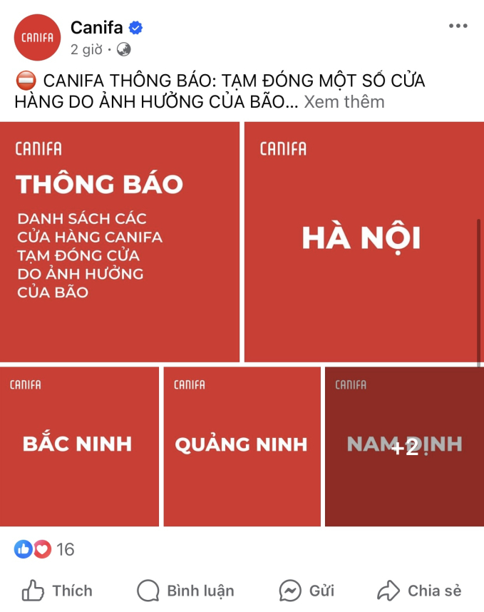 Một loạt cửa hàng tại Lotte Mall Tây Hồ và Aeon Mall Long Biên thông báo đóng cửa sớm vì ảnh hưởng của lũ lụt- Ảnh 5.