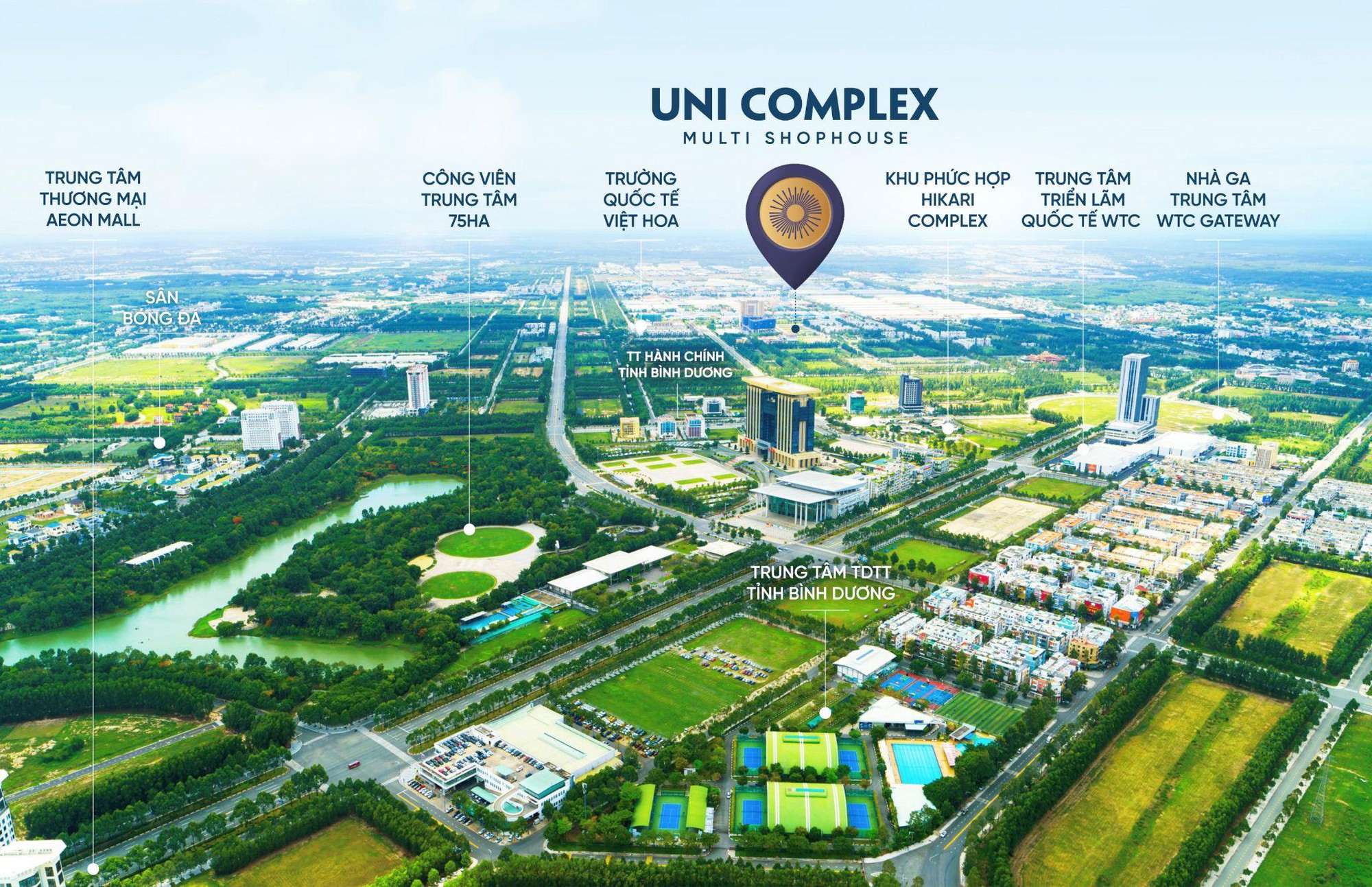 Nhịp sống đô thị không ngừng tại phố thương mại Uni Complex- Ảnh 1.