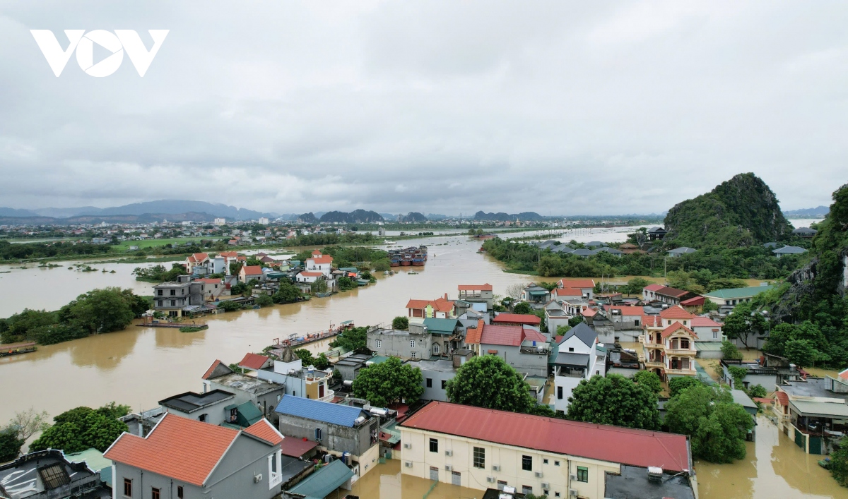 Hàng nghìn hộ dân ở Ninh Bình bị ngập nặng khi nước lũ dâng cao- Ảnh 3.