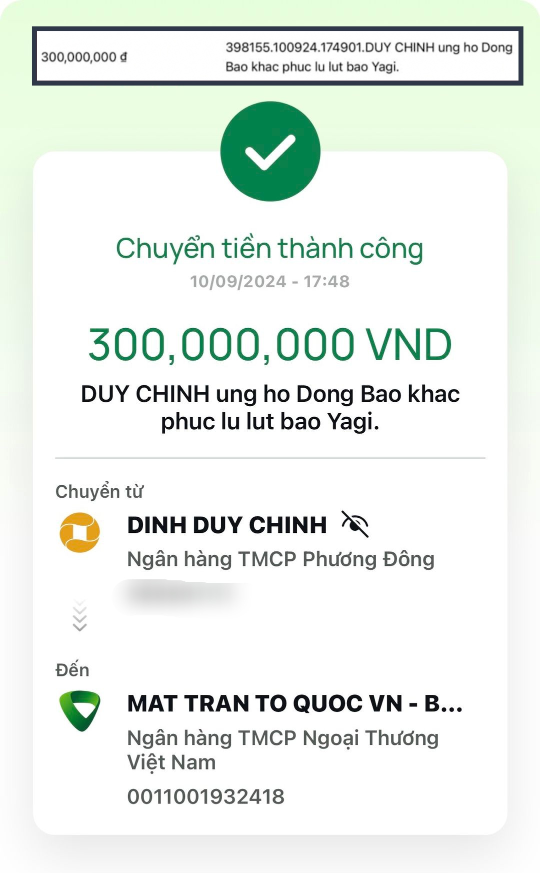 “Check var” sao kê từ thiện của Quang Linh Vlogs, Hà Linh và loạt cái tên ủng hộ hàng trăm triệu: Kết quả khiến netizen thốt lên 2 từ!- Ảnh 5.