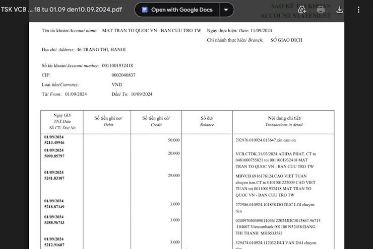 Công cụ “check VAR” nhanh, gọn, lẹ với bản sao kê dài hơn 12.000 trang- Ảnh 1.