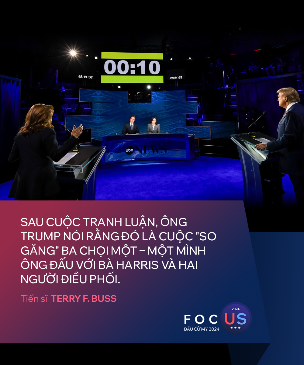 Tranh luận Trump - Harris: Gió đổi chiều, ông Trump ở thế phòng thủ, bà Harris từ thế bị ép trở nên tự tin- Ảnh 6.