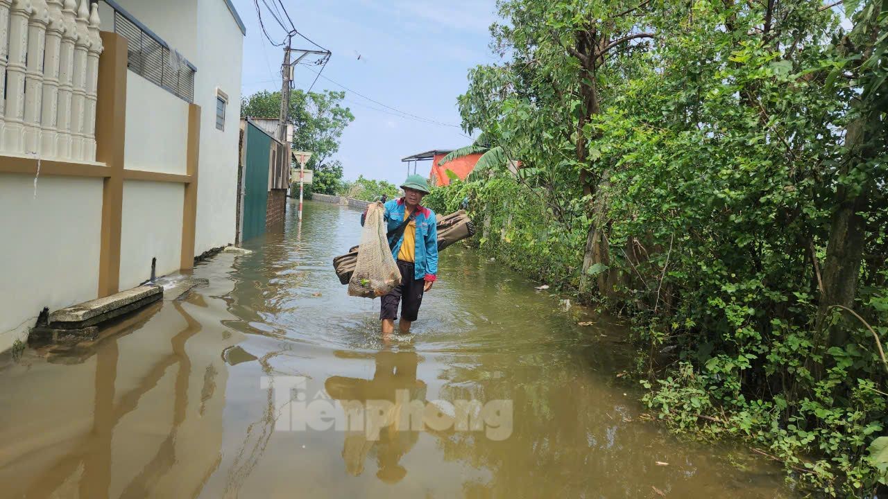 Hà Nội: 8 xã ở huyện Quốc Oai bị ngập sâu- Ảnh 6.