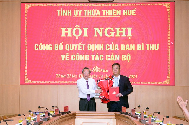 Ban Bí thư điều động, chỉ định Ủy viên Ủy ban Kiểm tra Trung ương giữ chức Phó Bí thư Tỉnh ủy- Ảnh 1.