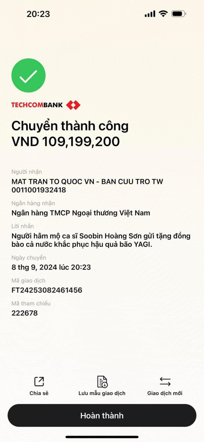 Điểm sáng giữa “đại hội sao kê”: Fan SOOBIN được “check var” thành công, nghệ sĩ đi cứu trợ trực tiếp quá uy tín!- Ảnh 4.