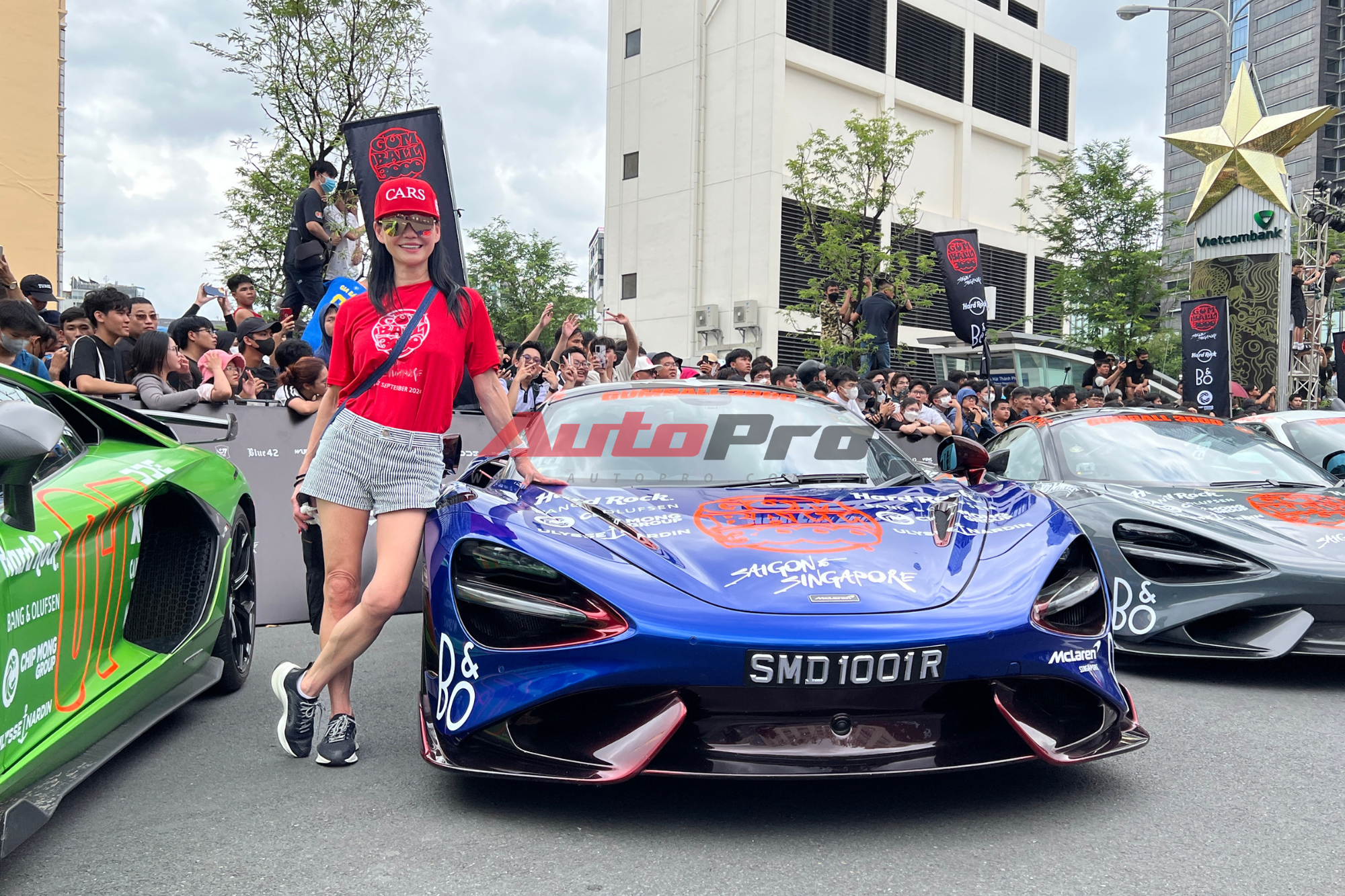 Gumball 3000: Phú bà Singapore một mình cầm lái McLaren 765LT từ TP HCM 'về nhà'- Ảnh 1.