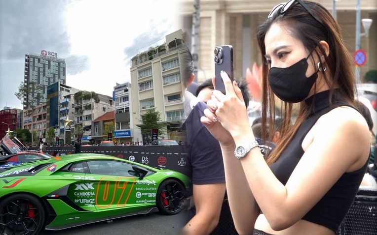 Loạt siêu xe triệu USD đẳng cấp lần đầu đến Việt Nam trong Gumball 3000 thu hút hàng ngàn người tham gia- Ảnh 1.