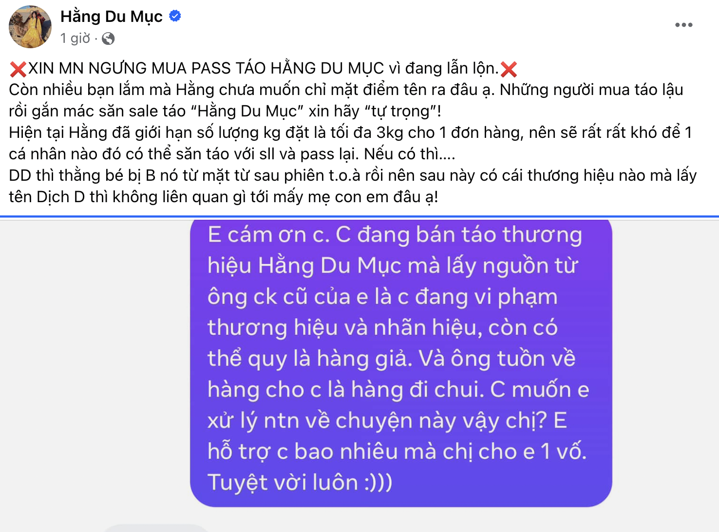 Hằng Du Mục nói về thương hiệu chà là đỏ của chồng cũ mang tên Dịch Dương, hé lộ mối quan hệ hiện tại của 2 bố con- Ảnh 4.