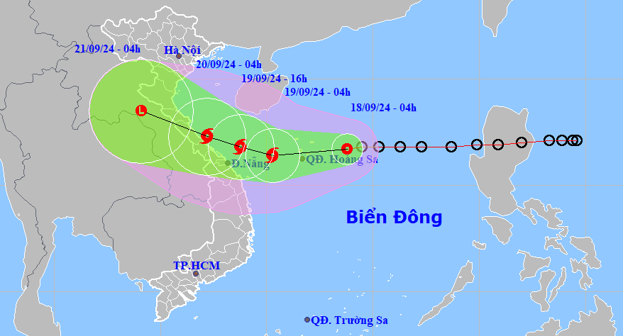 Áp thấp nhiệt đới khẩn cấp có khả năng mạnh lên thành bão cấp 8, giật cấp 10- Ảnh 1.