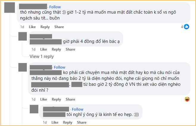 “Không biết từ bao giờ, sở hữu 2 tỷ tiền mặt ở Hà Nội lại bị coi là nghèo đói”?!- Ảnh 2.