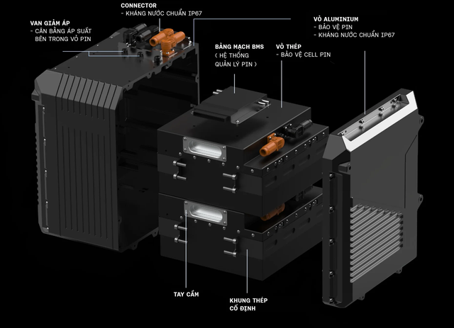 Một mẫu xe máy điện 'made in Vietnam' vừa ra mắt, có gì đặc biệt mà giá bán hơn 200 triệu đồng?- Ảnh 4.