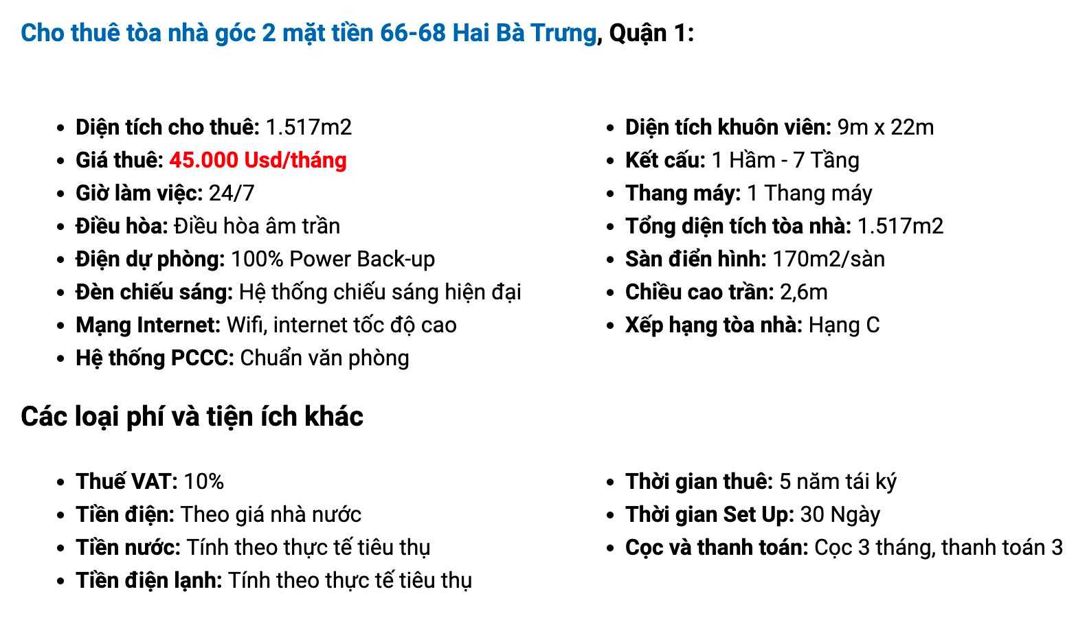 "Soi" mặt bằng trụ sở công ty của Thái Công tại quận 1 đang rao cho thuê giá 1,1 tỷ đồng/tháng có gì?- Ảnh 3.