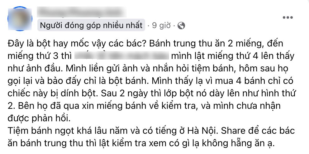 Đang ăn bánh Trung thu, cô gái phải bỏ vội khi thấy hiện tượng "đáng sợ": "Ăn vào thì chỉ có tiền mất tật mang"- Ảnh 3.