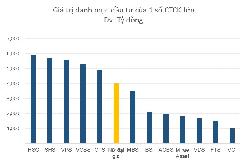 Gia đình nữ đại gia ngành tàu biển đem 4.000 tỷ mua 1 cổ phiếu ngân hàng, bỏ xa danh mục đầu tư của phần lớn CTCK tại Việt Nam- Ảnh 2.