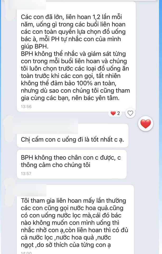 Mới đầu năm, Ban phụ huynh của một lớp đã khẩu chiến cực căng, nguồn cơn bắt đầu từ... chai nước ngọt!- Ảnh 3.