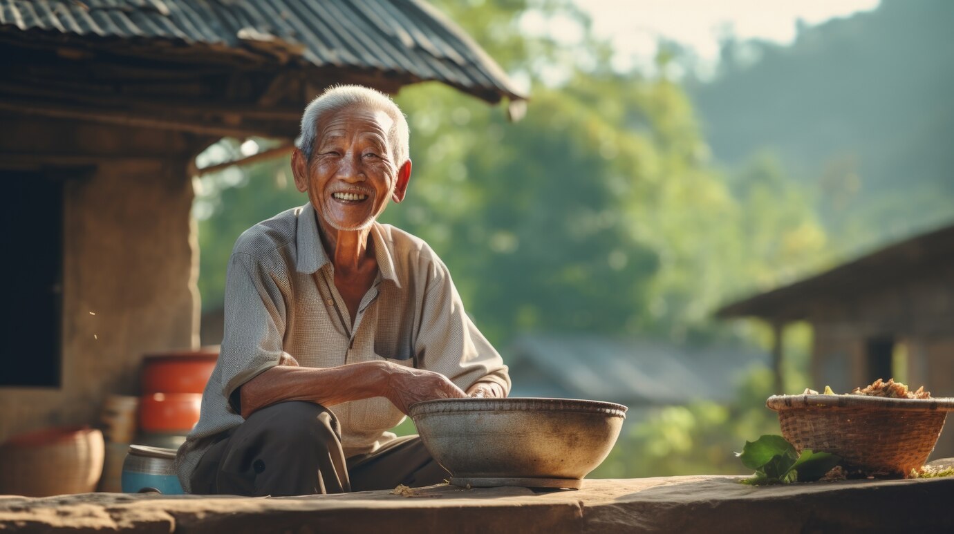 Thấy ông lão bán trái cây ở lề đường nên tôi cho tiền, ngờ đâu ông không lấy còn chỉ vào tòa nhà phía sau và nói: "Của con trai tôi đấy!"- Ảnh 2.