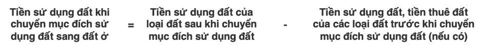 Cách tính tiền sử dụng đất khi chuyển đất nông nghiệp lên đất thổ cư theo Luật mới, người dân nên biết- Ảnh 1.