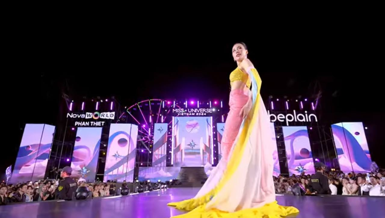 Khung hình nhếch nhác, thiếu chuyên nghiệp của Miss Universe Vietnam- Ảnh 4.