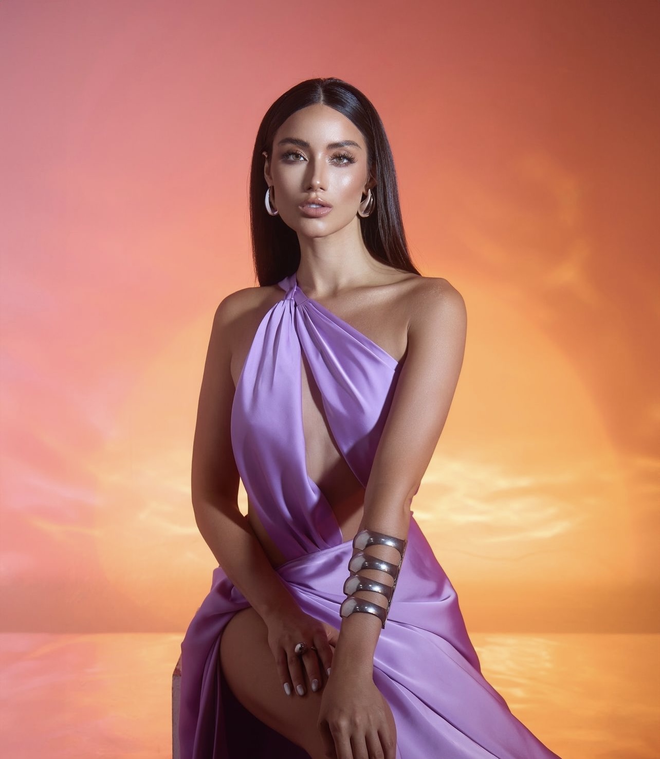 Mỹ nhân chiếm spotlight trên khán đài Miss Universe: Sắc vóc nóng bỏng không điểm chê- Ảnh 5.