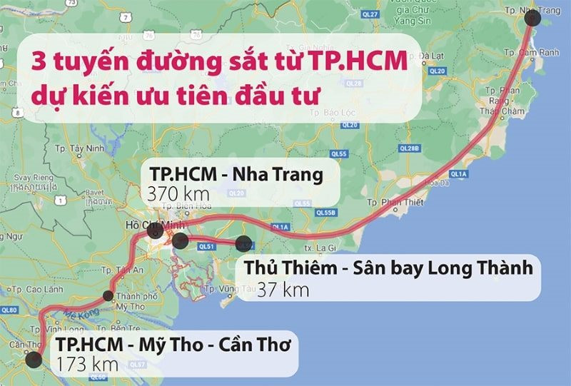 Lộ diện loạt tuyến đường nghìn tỉ kết nối Tp.HCM với sân bay Long Thành- Ảnh 1.