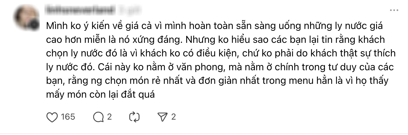 Quán cà phê bán "trà tắc cho người nghèo" 37k lên tiếng xin lỗi nhưng dân mạng vẫn "dí" tới cùng- Ảnh 4.