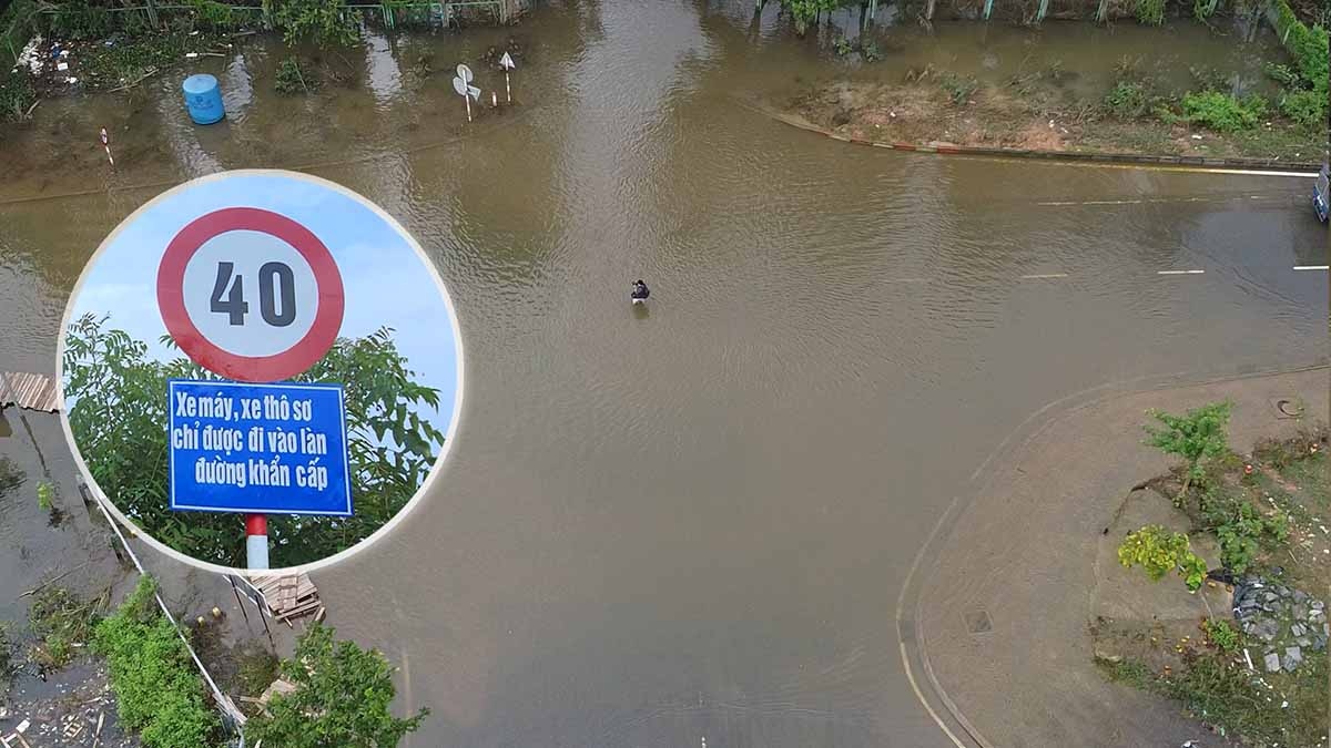 Đại lộ Thăng Long: Làn khẩn cấp trở thành 