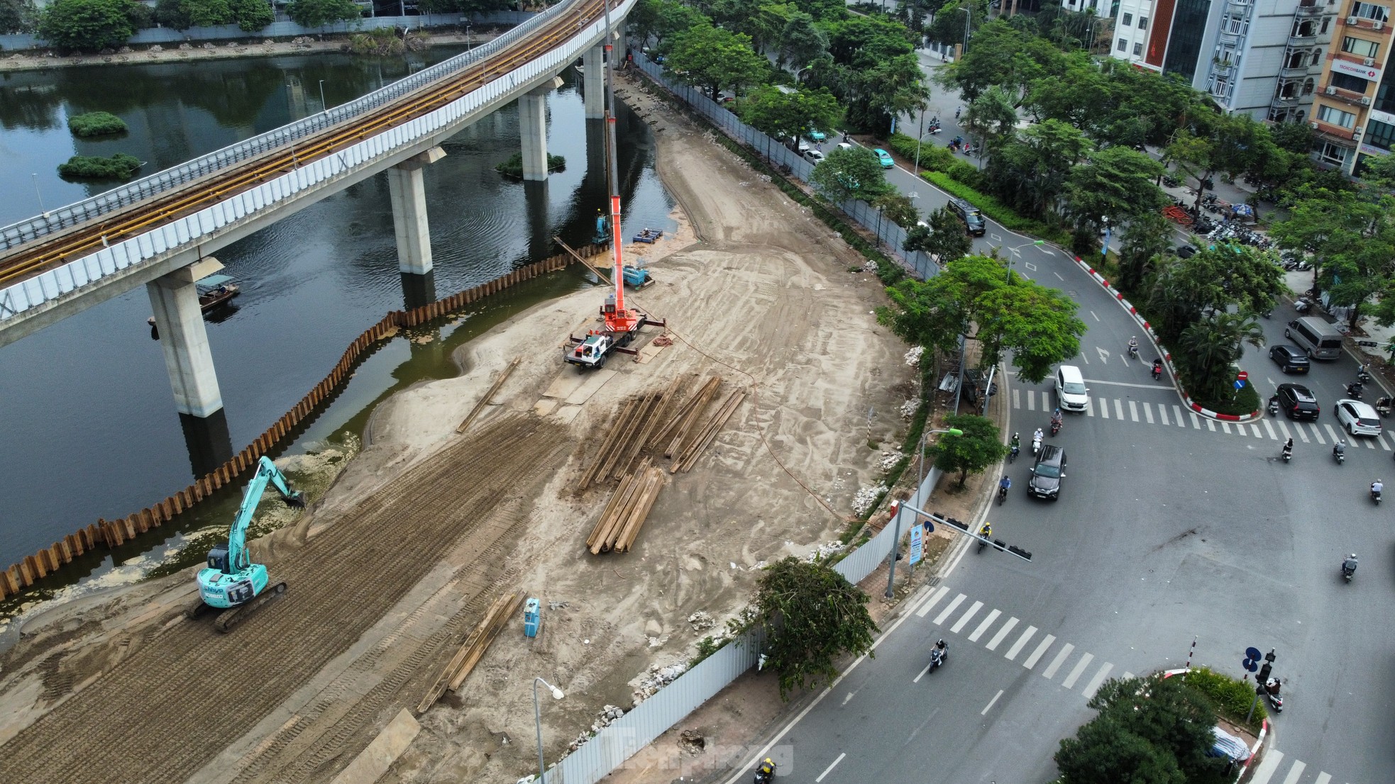 Hồ Hoàng Cầu sẽ có quảng trường sau khi đầu tư, cải tạo - Ảnh 1.