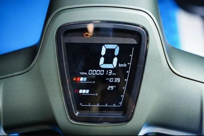 Tân binh xe ga 125 cc ra mắt với giá 21 triệu đồng: Thiết kế độc đáo, có màn LCD, trang bị vượt Vision- Ảnh 3.