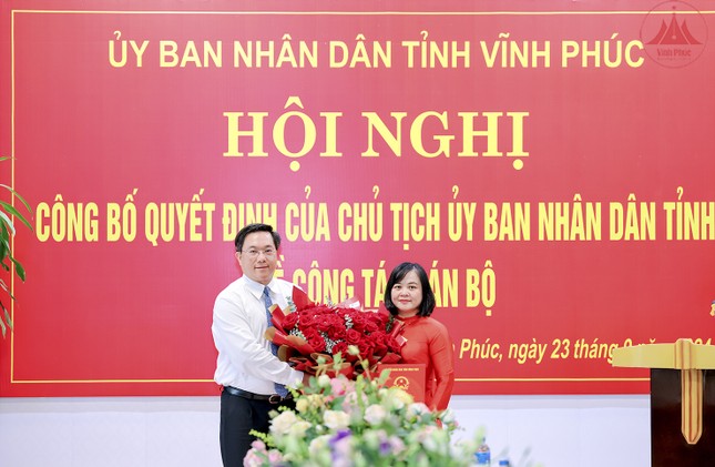 Vĩnh Phúc có nữ Giám đốc Sở Tài chính- Ảnh 1.