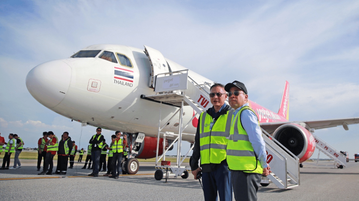 Bắt hành khách đe dọa đánh bom trên chuyến bay từ Đà Nẵng đến Bangkok- Ảnh 1.