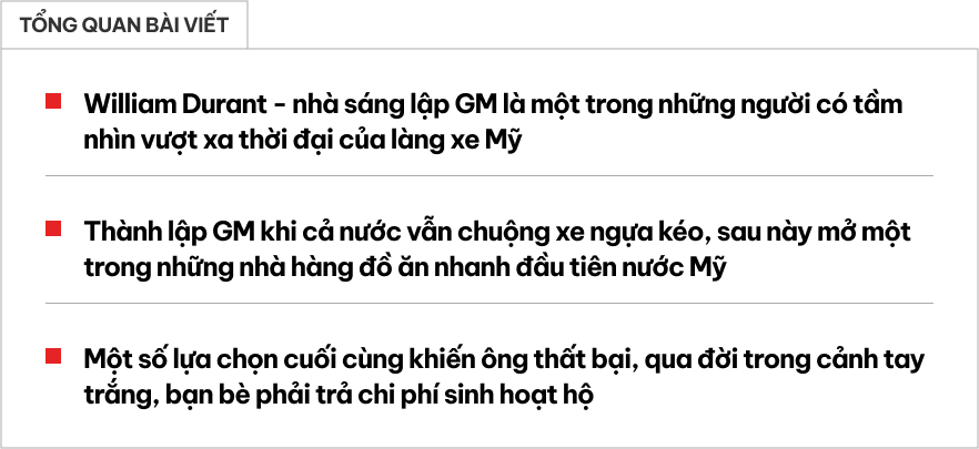 Cuộc đời cha đẻ GM: Từng ở đỉnh cao 2 lần rồi phải nhờ bạn nuôi, qua đời trong cảnh tay trắng- Ảnh 1.