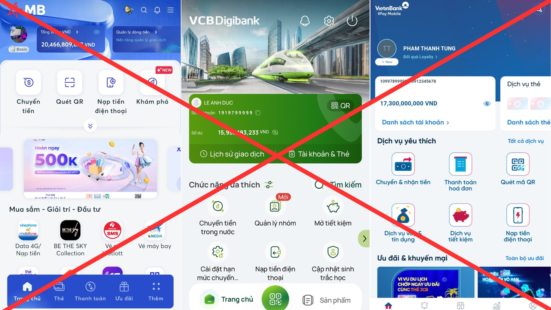 Cảnh báo: “Nở rộ” các hội nhóm công khai mua bán app ngân hàng giả mạo trên mạng xã hội- Ảnh 1.