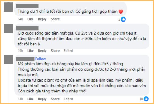 Cách chi tiêu để có tiền mua 1 chỉ vàng mỗi tháng của gia đình 4 người: Ngày ăn 2 bữa, tiền thuê nhà chỉ 3,5 triệu đồng
- Ảnh 4.