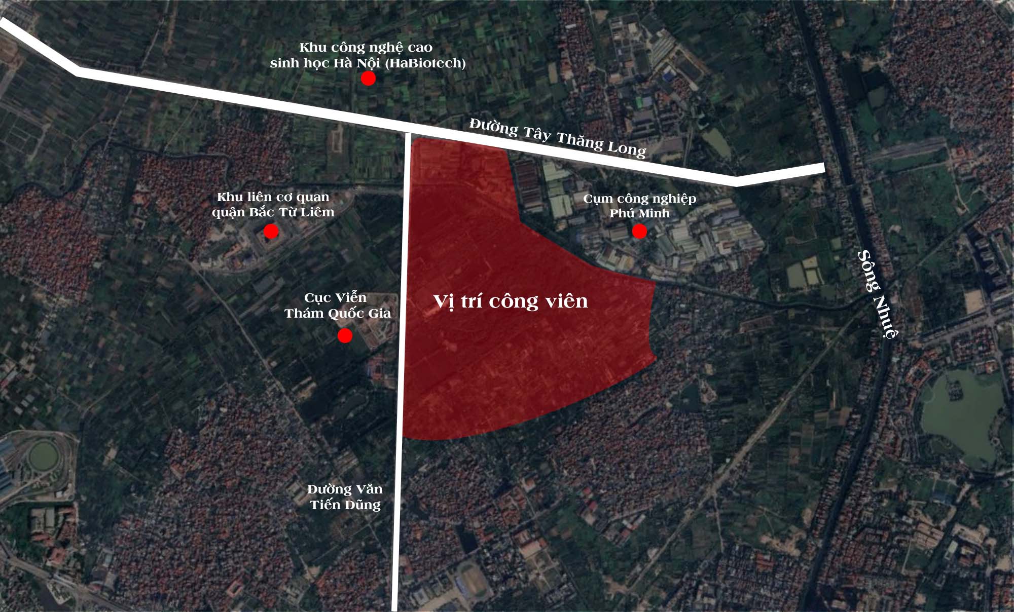 Toàn cảnh khu vực được quy hoạch làm công viên rộng gấp 4 lần vườn thú Thủ Lệ, nằm ngay trung tâm hành chính một quận của Hà Nội- Ảnh 3.