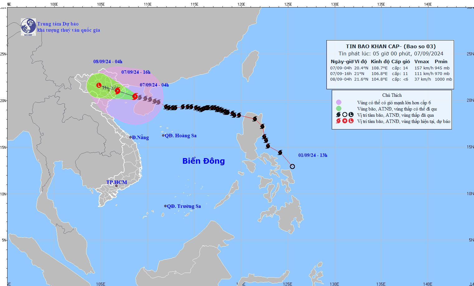 Trực tiếp: Siêu bão Yagi giật cấp 17, cách Quảng Ninh-Hải Phòng 190km- Ảnh 7.