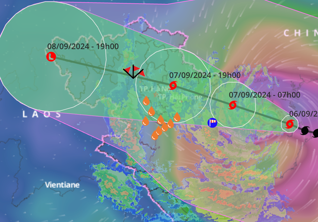 Bão số 3 giật cấp 17 áp sát Quảng Ninh-Hải Phòng, người dân không nên ra đường- Ảnh 1.