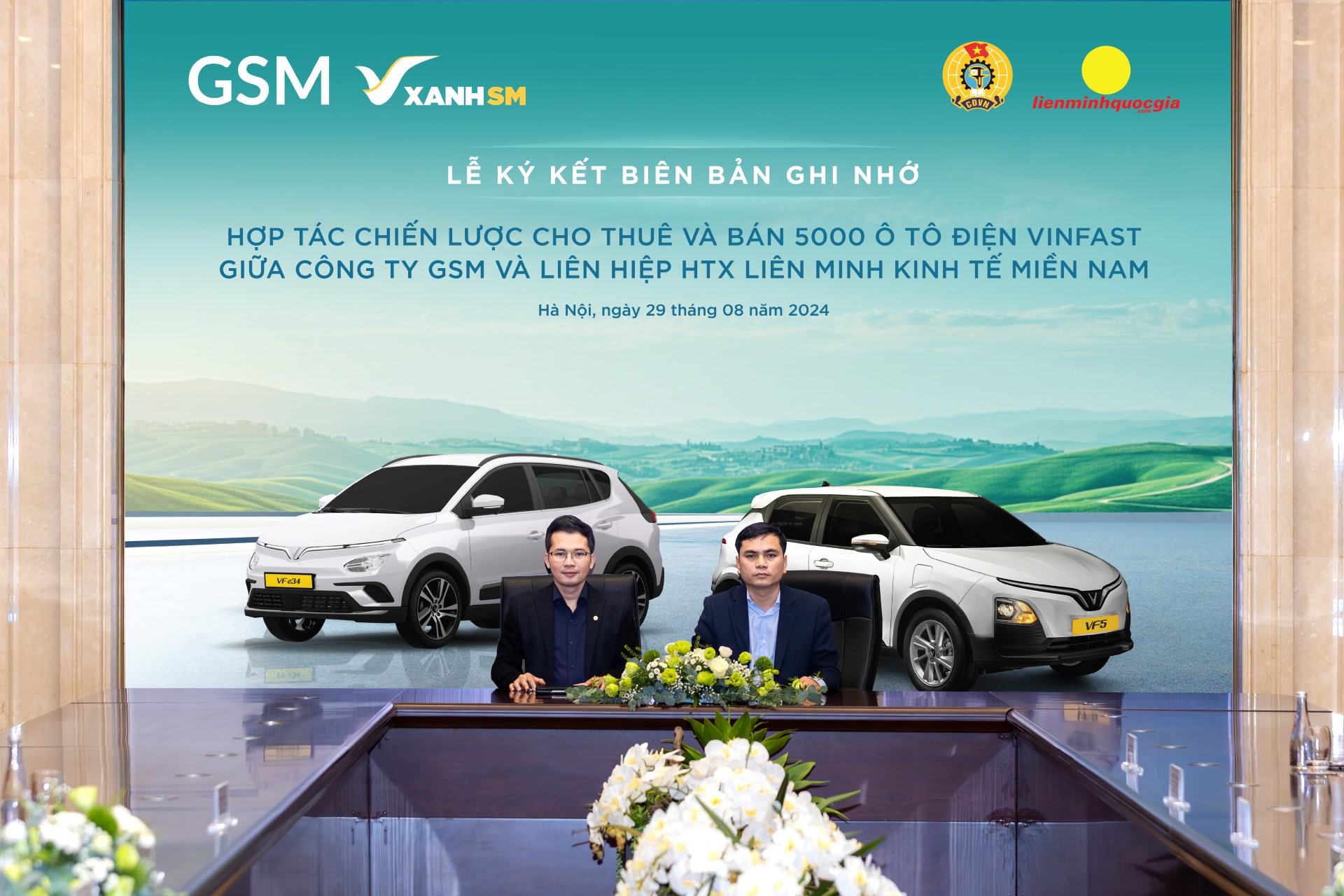 Liên hiệp HTX tài xế taxi công nghệ lớn nhất Việt Nam mua, thuê 5.000 ô tô điện VinFast- Ảnh 1.