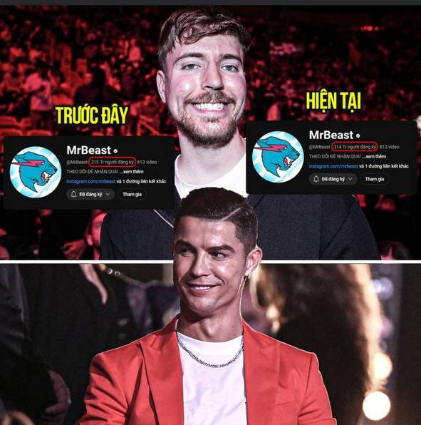 Làm điều "dại dột" với Ronaldo, YouTuber số một thế giới bị hàng triệu người bỏ theo dõi- Ảnh 3.