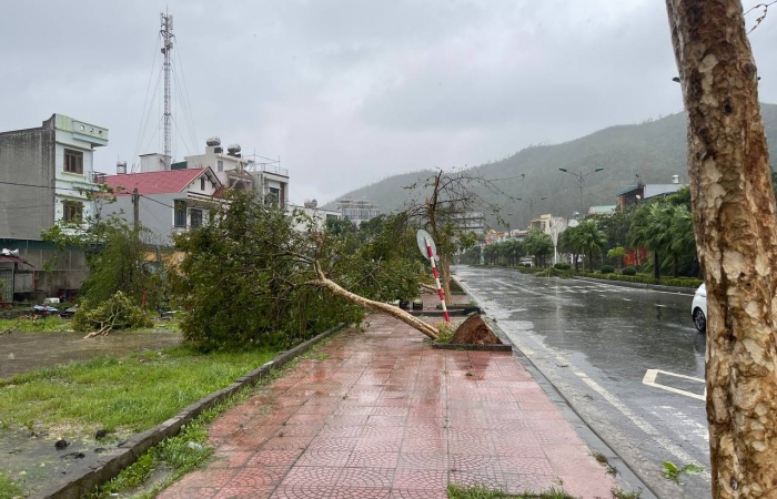 Bão số 3 càn quét Hà Nội gây mưa to gió giật, một số chung cư đã bị thiệt hại tài sản- Ảnh 22.