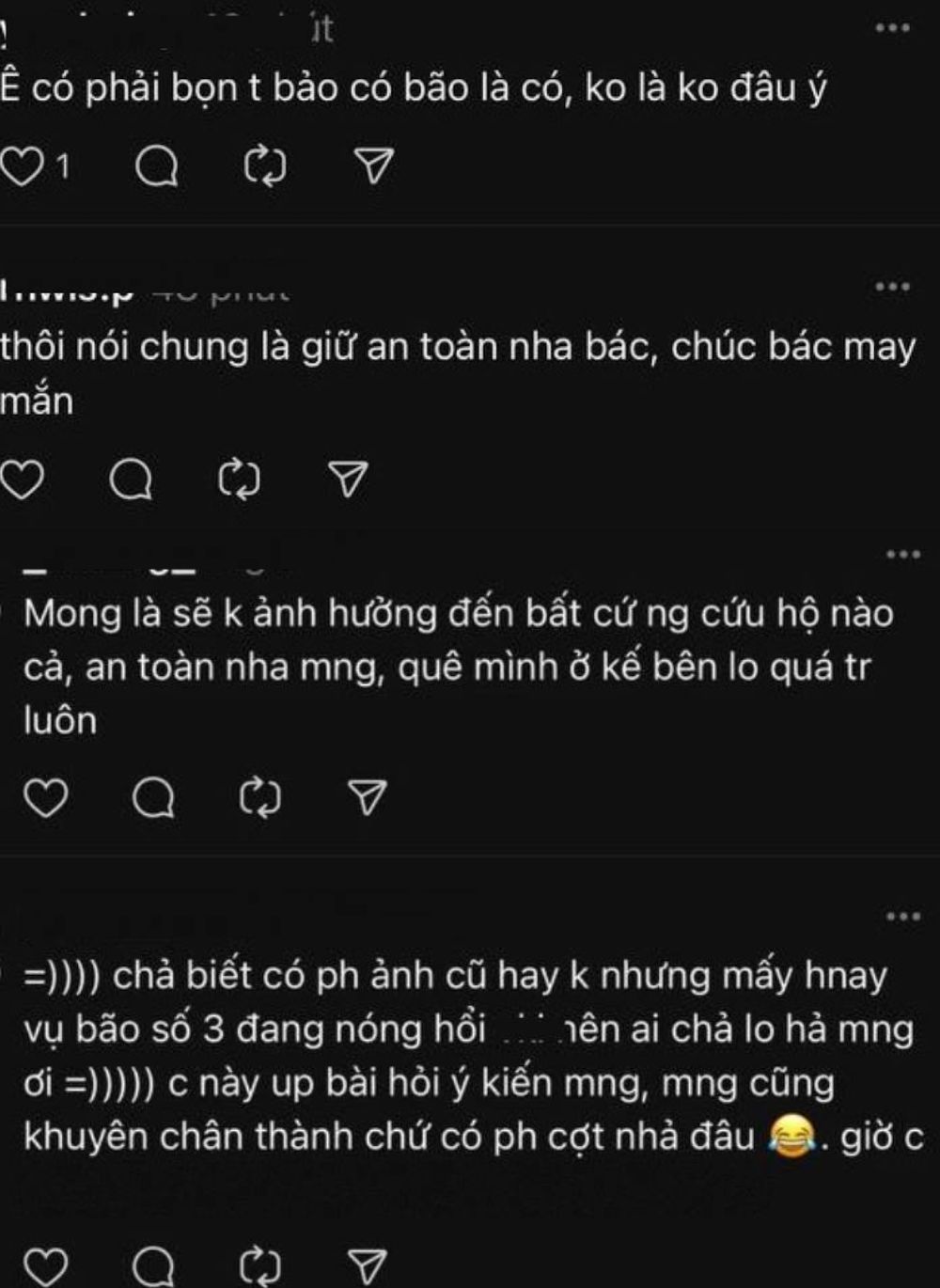 Du khách bất chấp đi Cát Bà giữa lúc đang bão, ai khuyên cũng kệ, người dùng Threads xem xong chỉ biết lắc đầu- Ảnh 5.