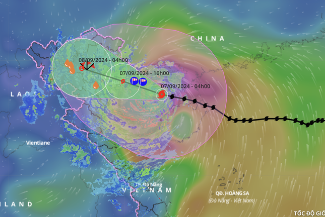 Bão số 3 vượt qua Phú Thọ, Hoà Bình, đi sâu vào Tây Bắc Bộ- Ảnh 8.