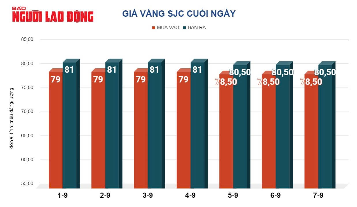 Giá vàng hôm nay 8-9: Vàng miếng SJC rời đỉnh, vàng nhẫn vẫn cao chót vót- Ảnh 2.