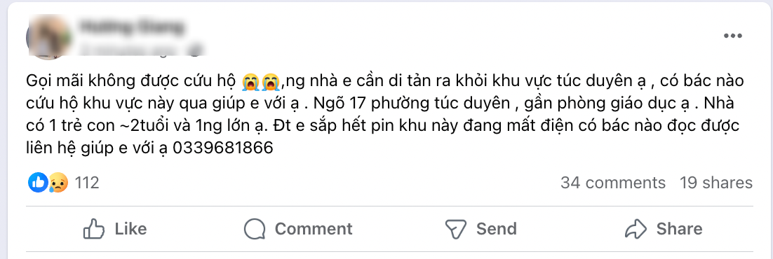 Lũ dâng cao kỷ lục không kịp trở tay, nhiều người dân Thái Nguyên cầu cứu, tìm xuồng phao cứu sinh- Ảnh 3.