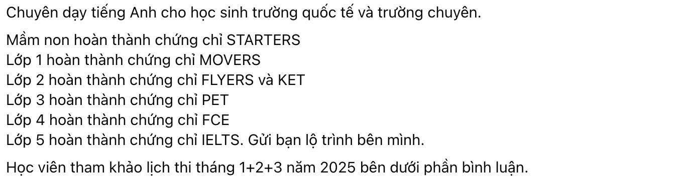 Bảng quảng cáo thành tích học viên của một giáo viên tiếng Anh ở TP.HCM gây tranh cãi: Con chúng ta là siêu nhân hết rồi à?- Ảnh 2.