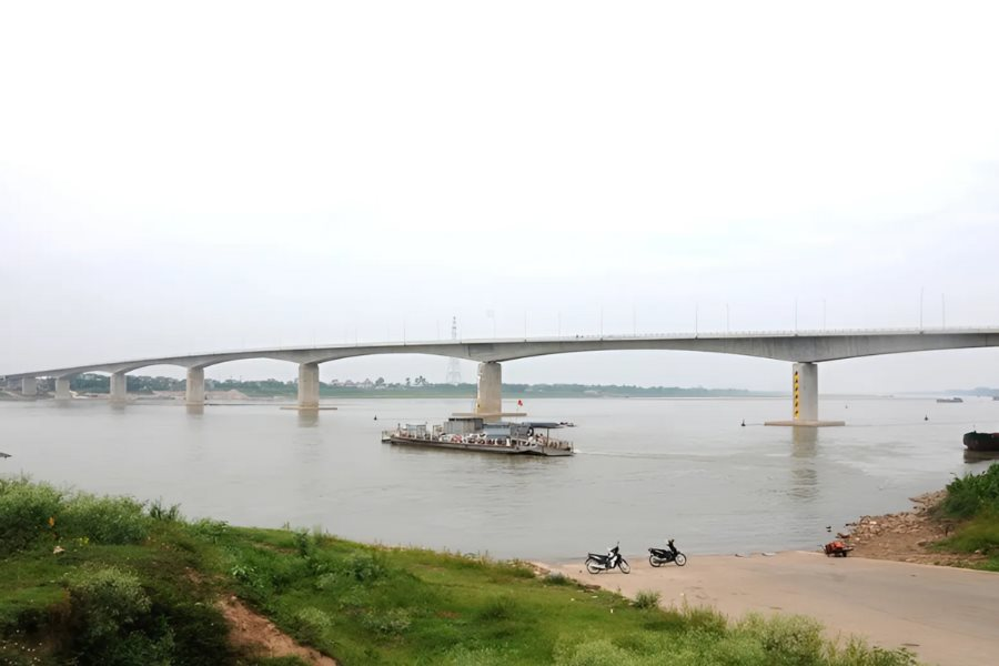 Cây cầu vượt sông dài nhất Việt Nam, tương lai kết nối 2 thành phố trực thuộc Trung ương- Ảnh 1.