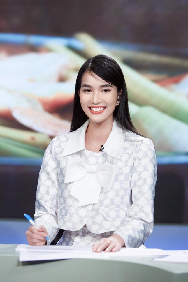 Á hậu Phương Anh nghỉ việc ở VTV- Ảnh 1.