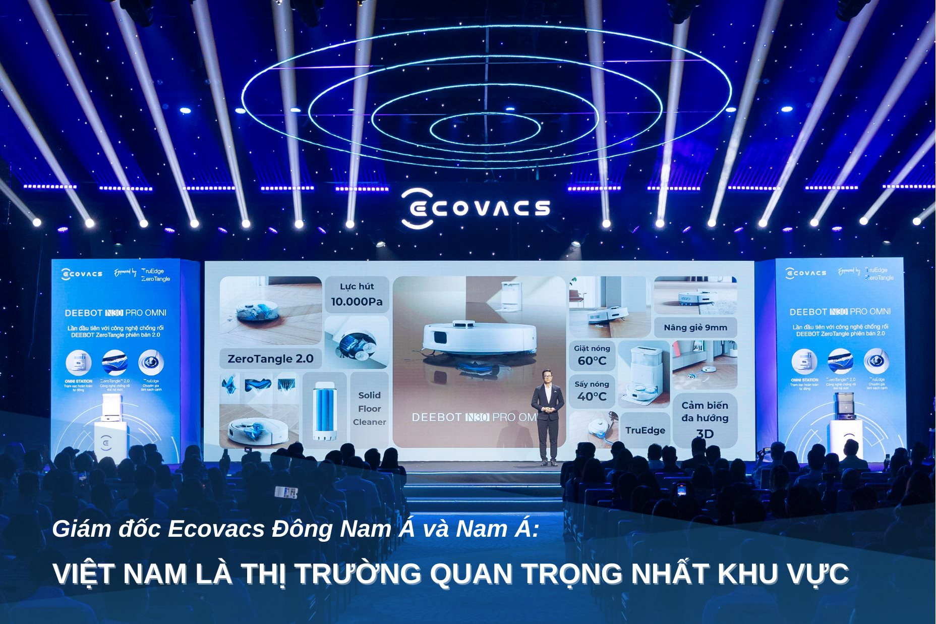 Giám đốc Ecovacs Đông Nam Á và Nam Á: Việt Nam là thị trường quan trọng nhất khu vực- Ảnh 1.