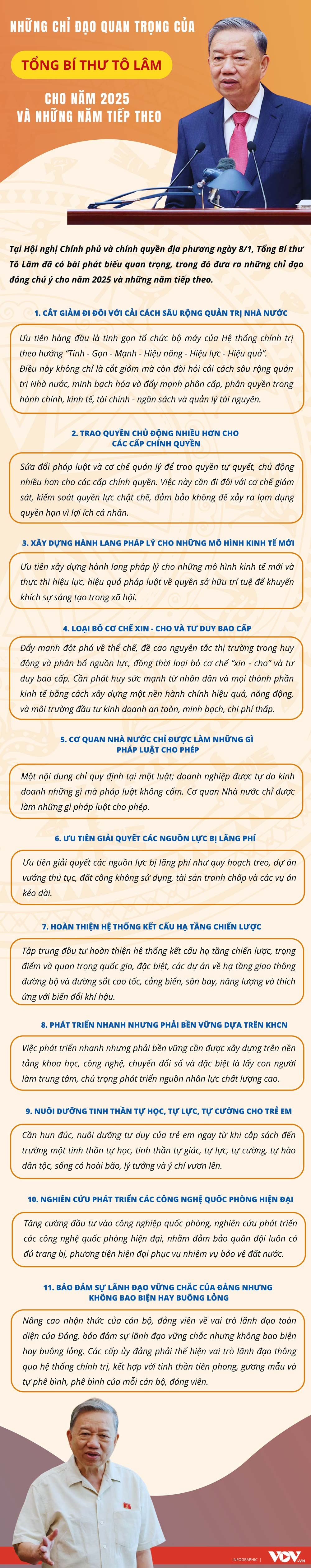 Những chỉ đạo quan trọng của Tổng Bí thư Tô Lâm cho năm 2025 và những năm tiếp theo- Ảnh 1.