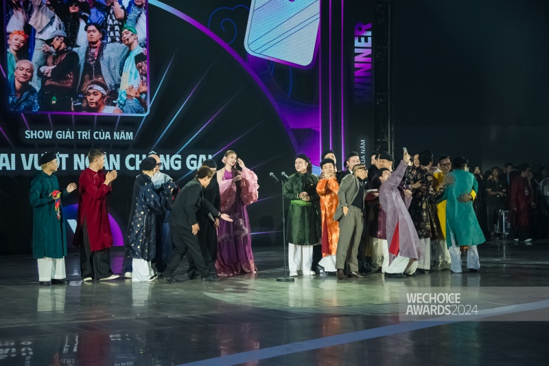 Anh Trai Vượt Ngàn Chông Gai chính thức ẵm giải Show giải trí của năm tại WeChoice Awards 2024- Ảnh 4.